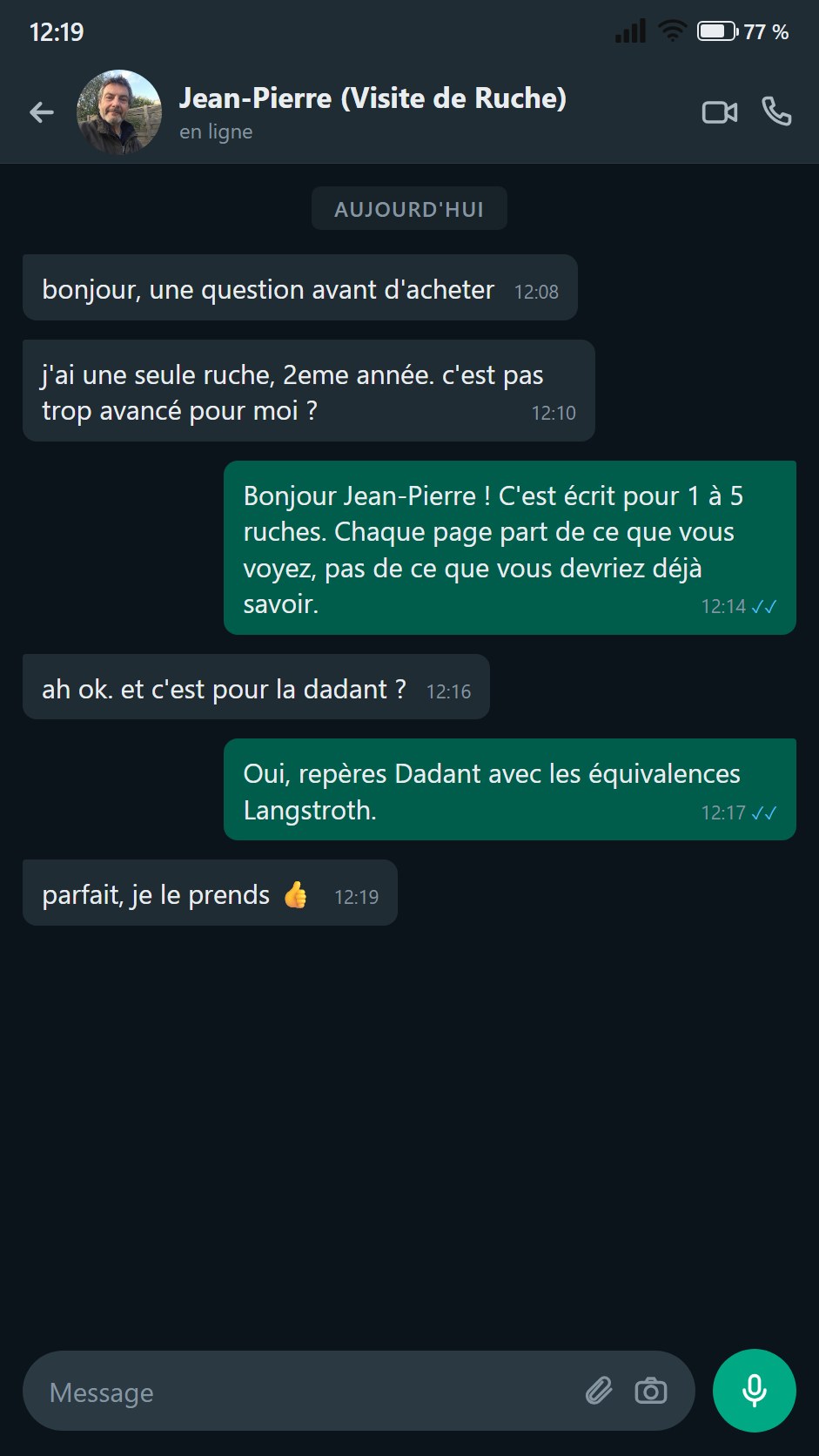 Quelqu'un demande avant d'acheter si c'est adapté à une seule ruche